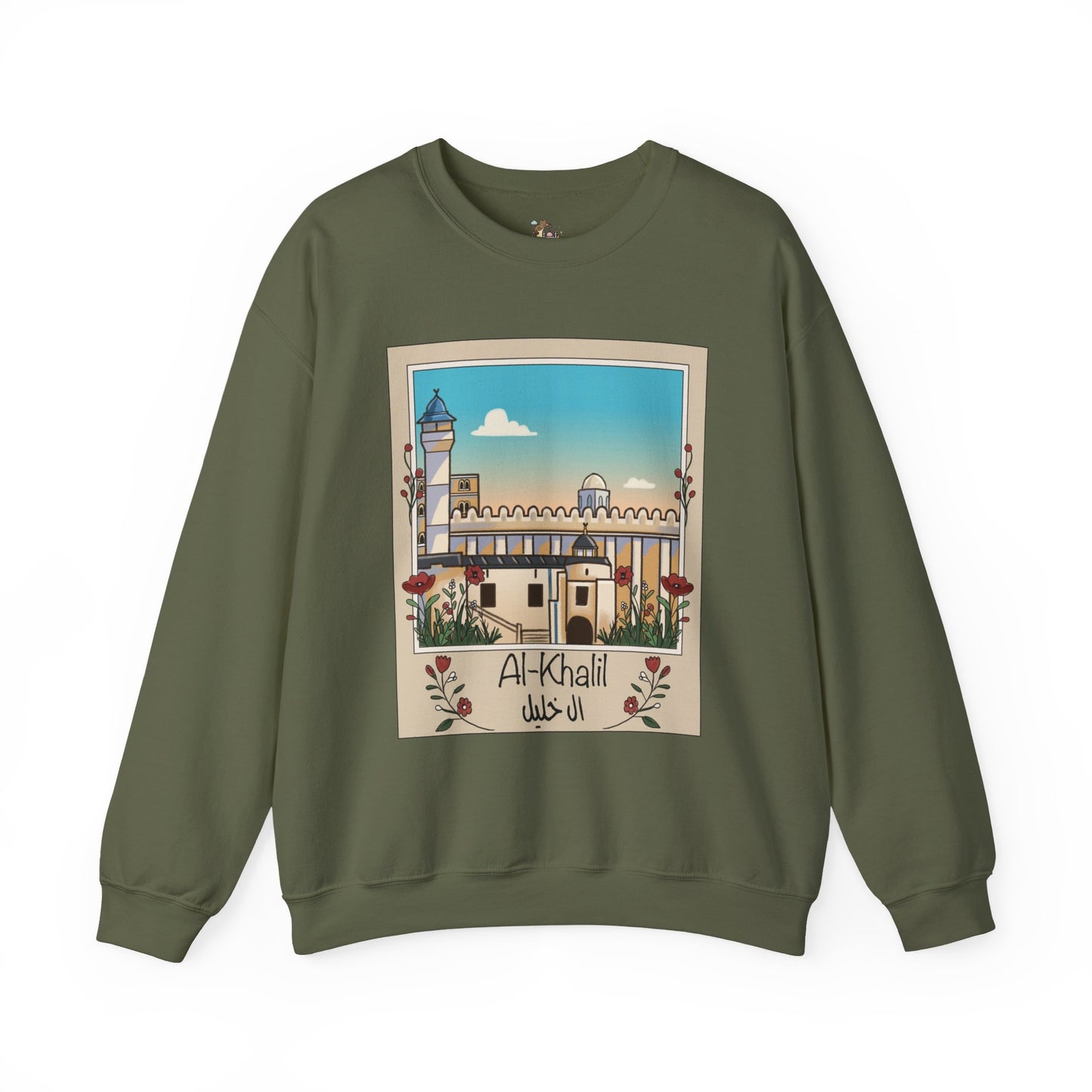 Palestine Al Khalil Unisex Heavy Blend™ Crewneck Sweatshirt