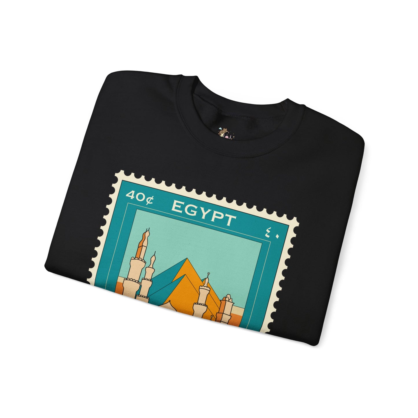 Egypt Stamp Unisex Heavy Blend™ Crewneck Sweatshirt
