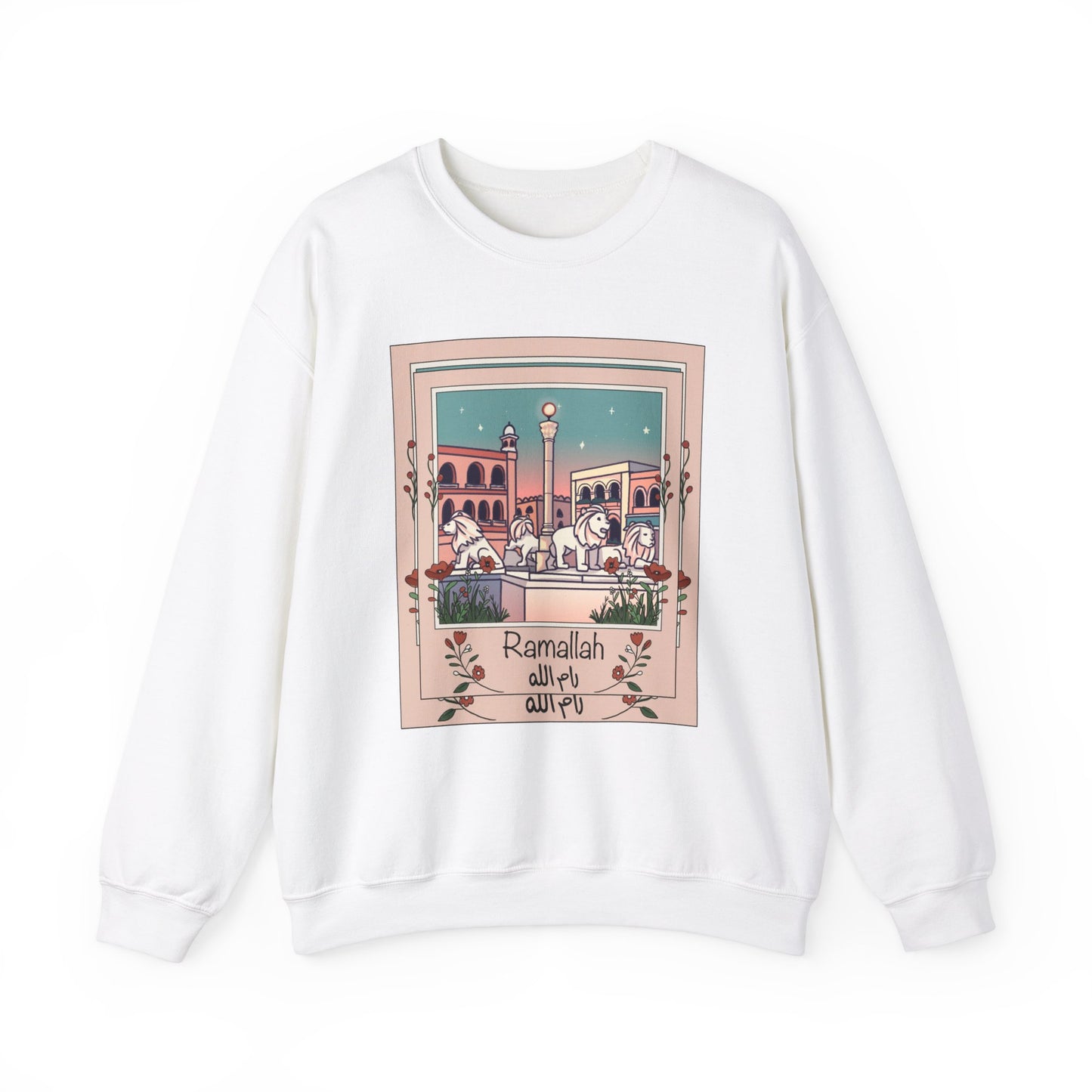 Palestine Ramallah Unisex Heavy Blend™ Crewneck Sweatshirt