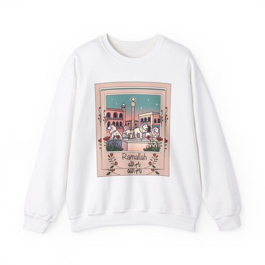 Palestine Ramallah Unisex Heavy Blend™ Crewneck Sweatshirt