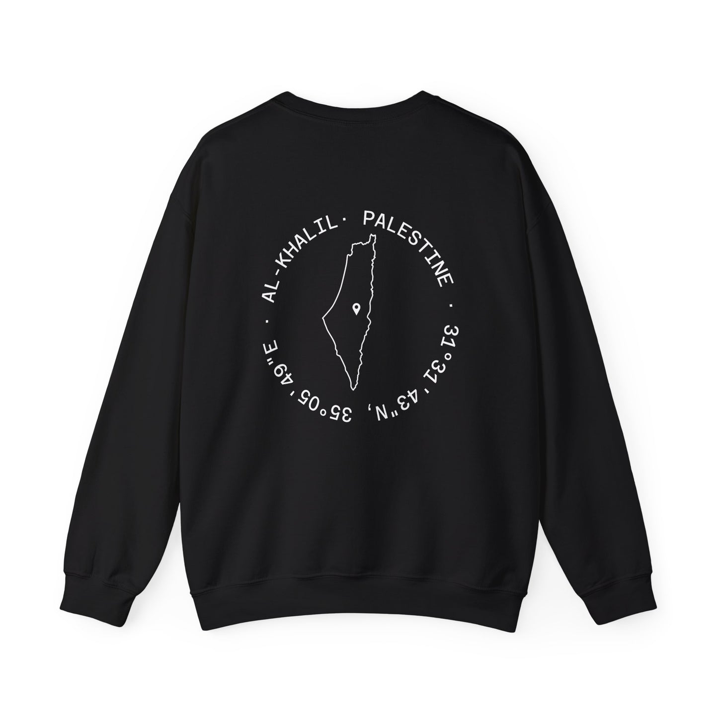 Palestine Al Khalil Unisex Heavy Blend™ Crewneck Sweatshirt