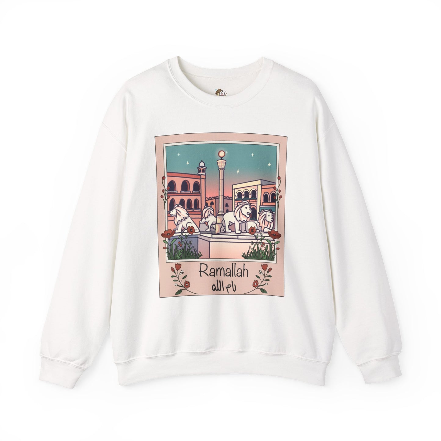 Palestine Ramallah Unisex Heavy Blend™ Crewneck Sweatshirt