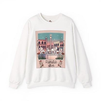 Palestine Ramallah Unisex Heavy Blend™ Crewneck Sweatshirt