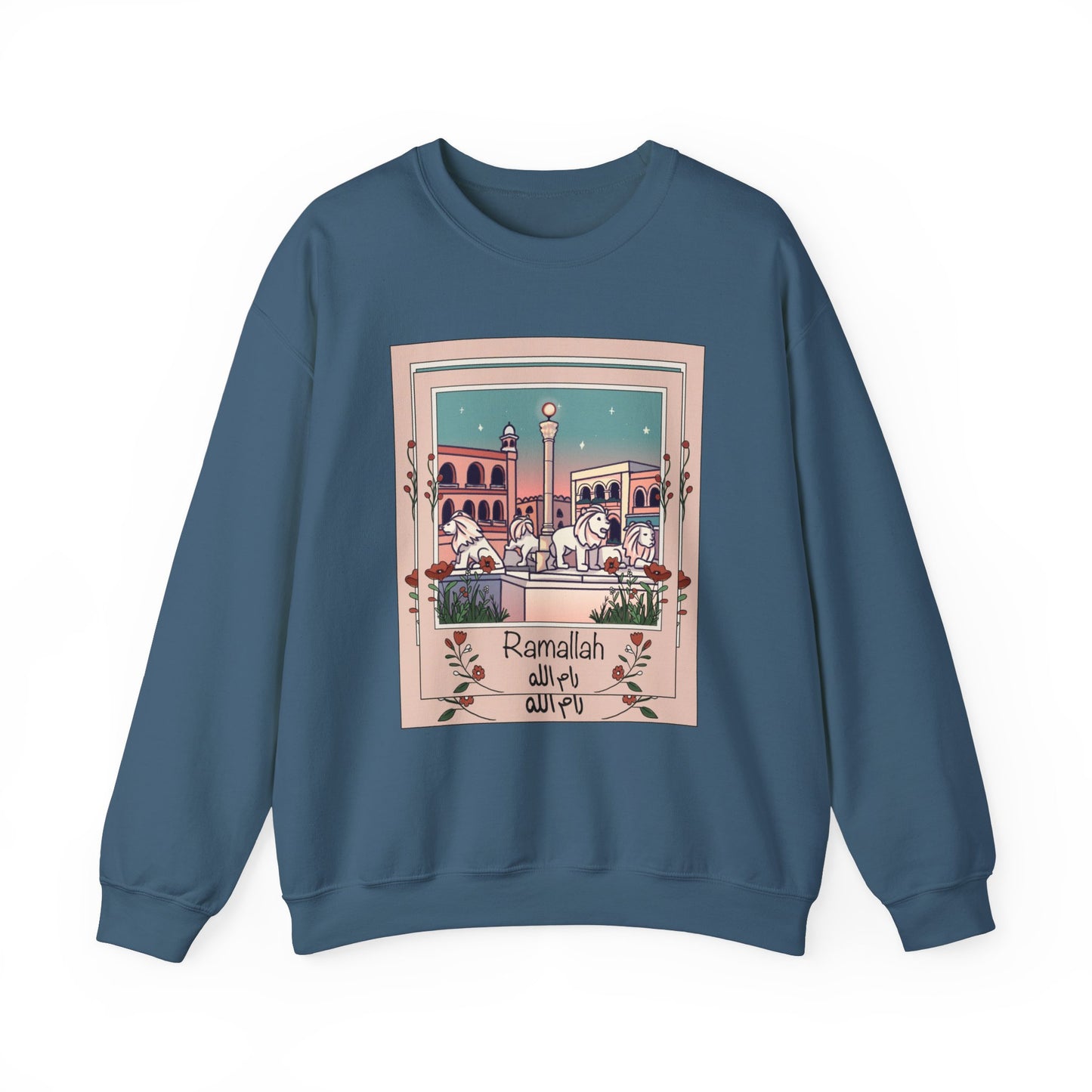 Palestine Ramallah Unisex Heavy Blend™ Crewneck Sweatshirt