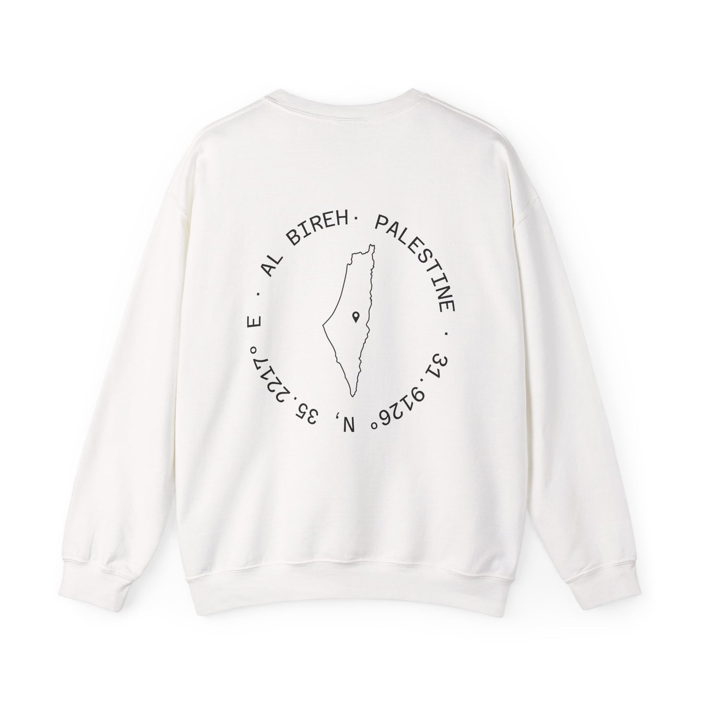 Palestine Al Bireh Unisex Heavy Blend™ Crewneck Sweatshirt