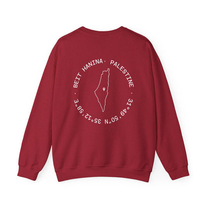 Palestine Beit Hanina Polaroid Unisex Heavy Blend™ Crewneck Sweatshirt