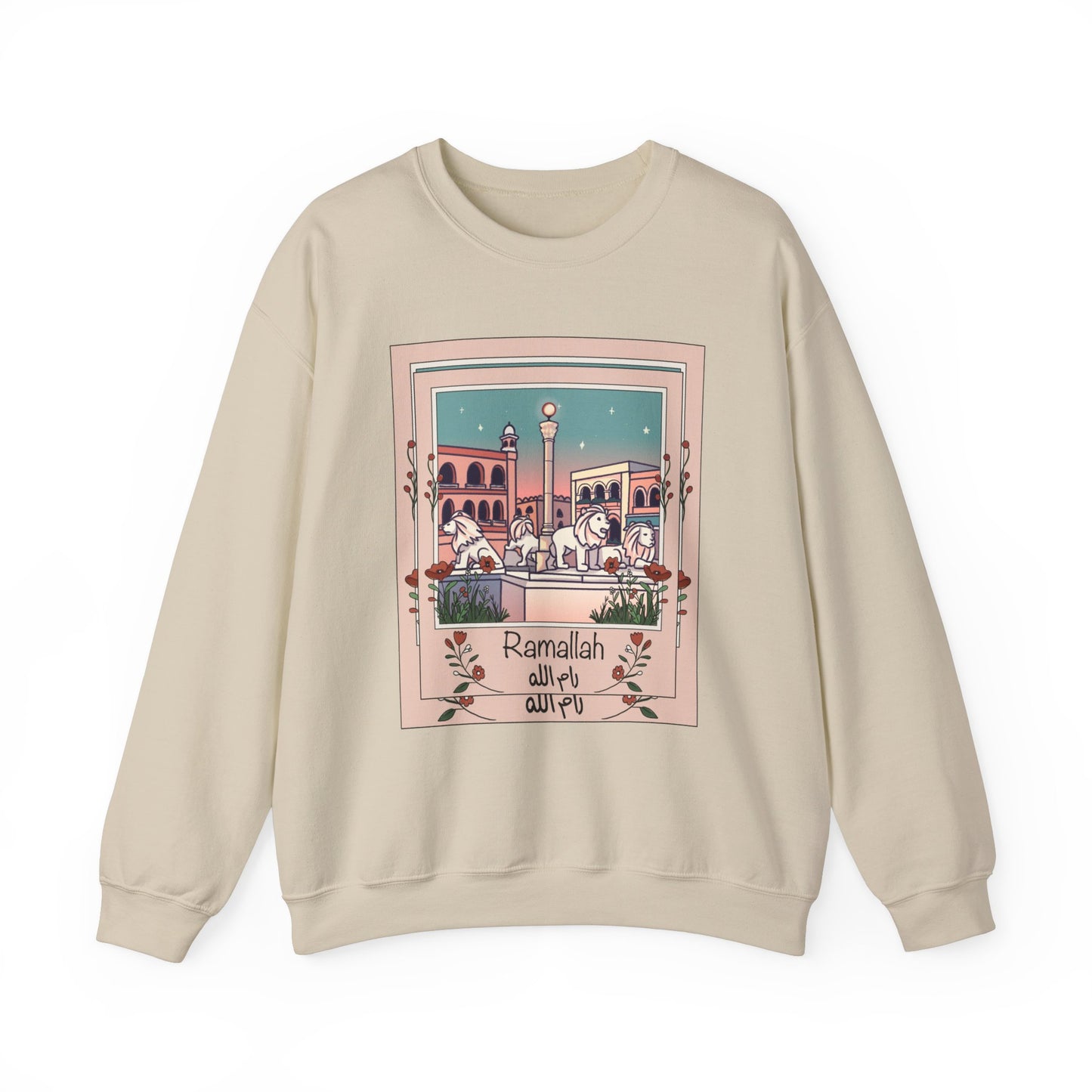 Palestine Ramallah Unisex Heavy Blend™ Crewneck Sweatshirt