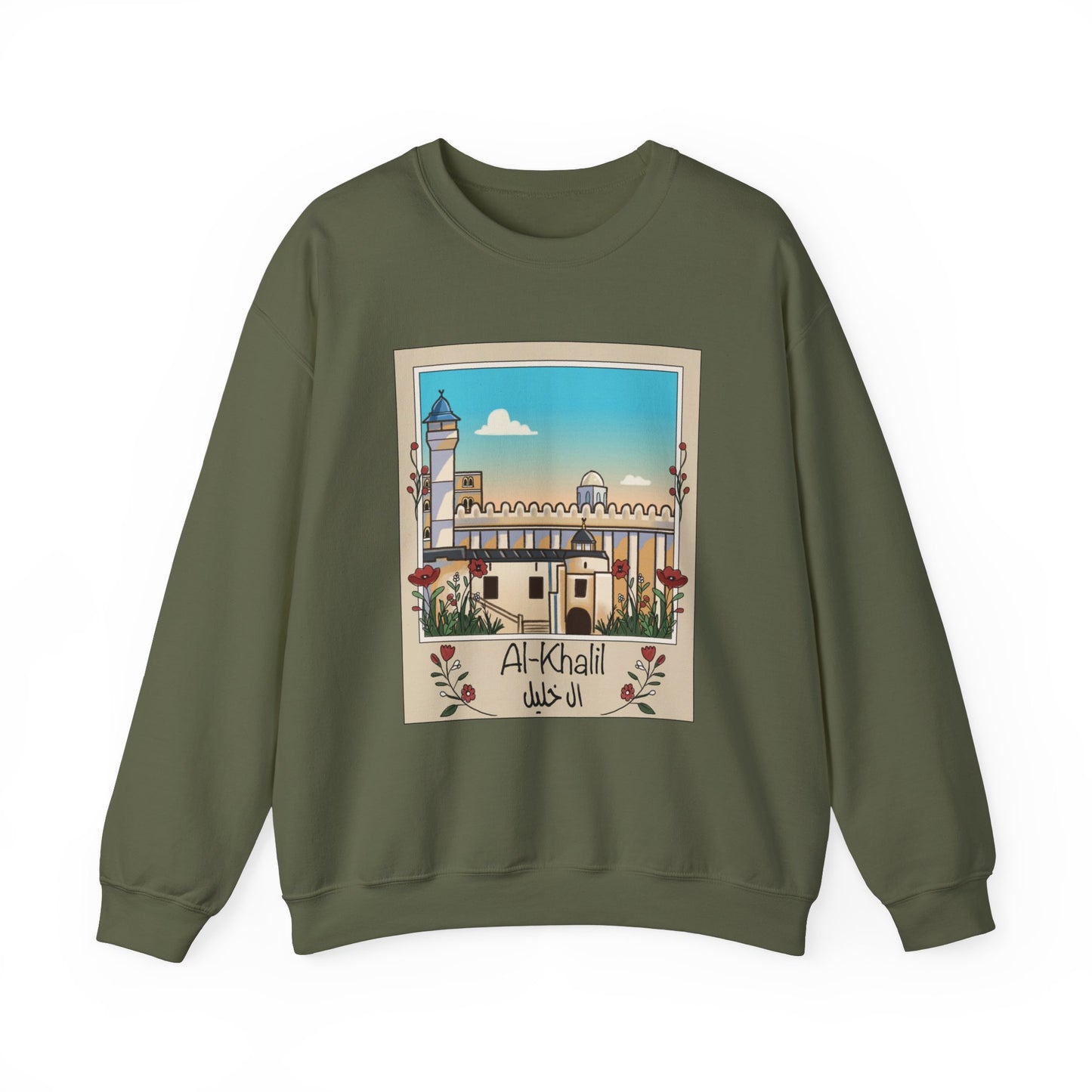 Palestine Al Khalil Unisex Heavy Blend™ Crewneck Sweatshirt