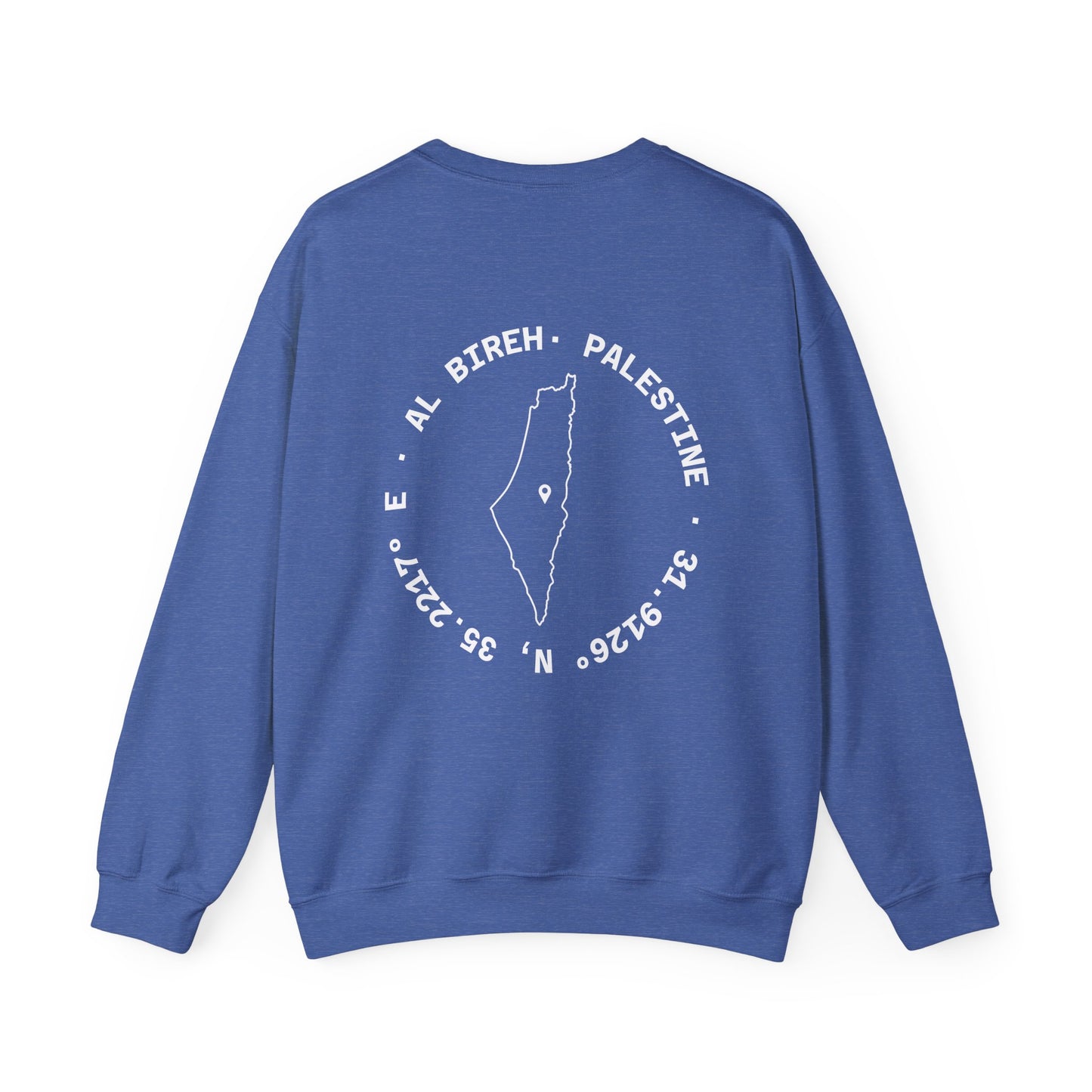 Palestine Al Bireh Unisex Heavy Blend™ Crewneck Sweatshirt