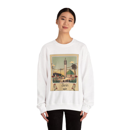 Palestine Jenin Unisex Heavy Blend™ Crewneck Sweatshirt