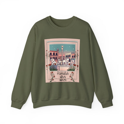 Palestine Ramallah Unisex Heavy Blend™ Crewneck Sweatshirt