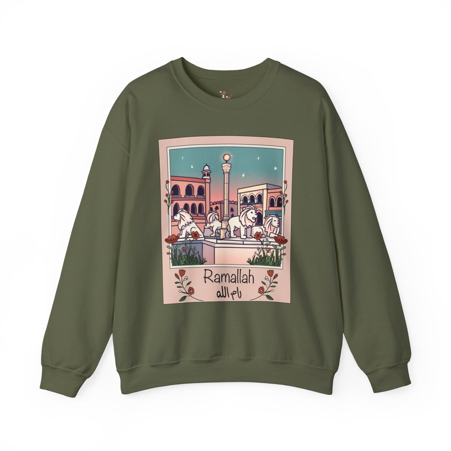 Palestine Ramallah Unisex Heavy Blend™ Crewneck Sweatshirt