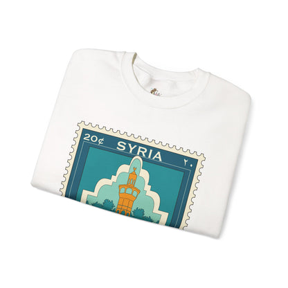 Syria Stamp Unisex Heavy Blend™ Crewneck Sweatshirt