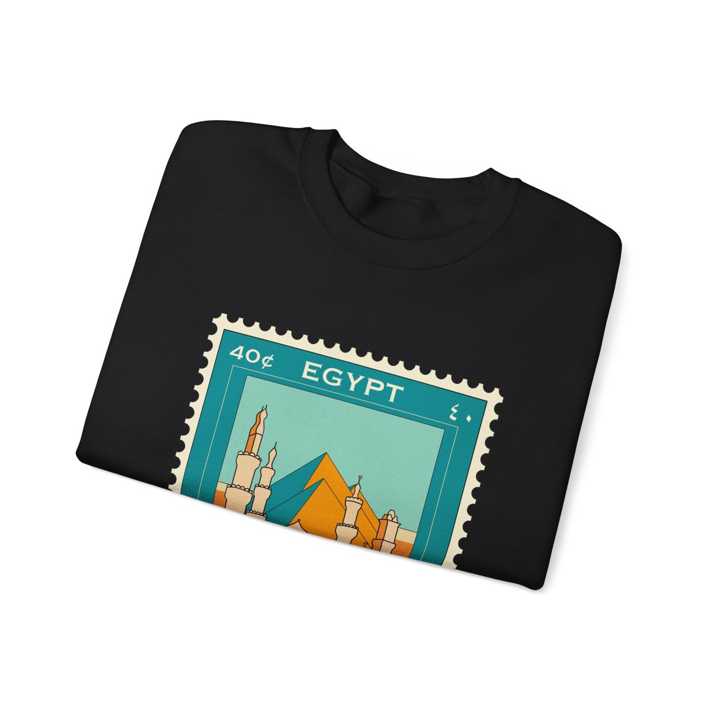 Egypt Stamp Unisex Heavy Blend™ Crewneck Sweatshirt