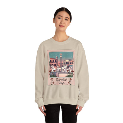 Palestine Ramallah Unisex Heavy Blend™ Crewneck Sweatshirt