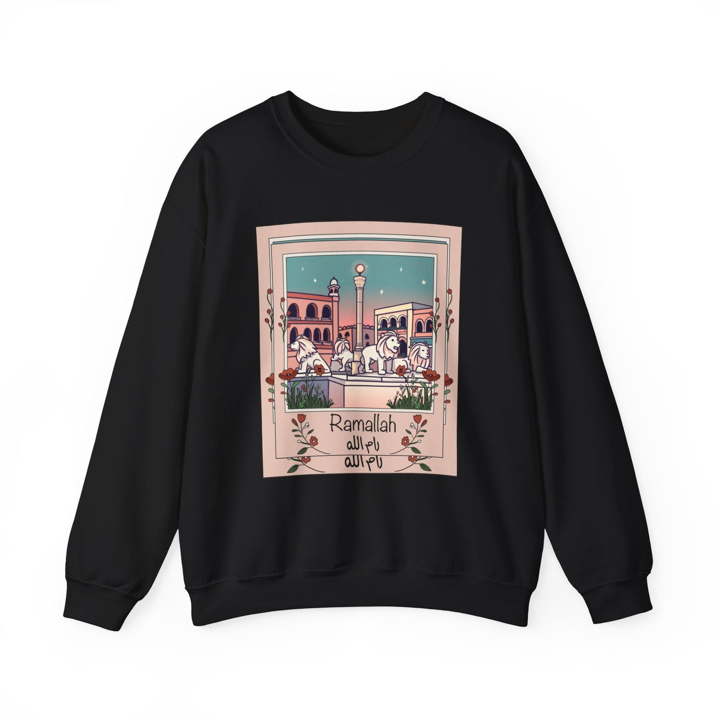 Palestine Ramallah Unisex Heavy Blend™ Crewneck Sweatshirt