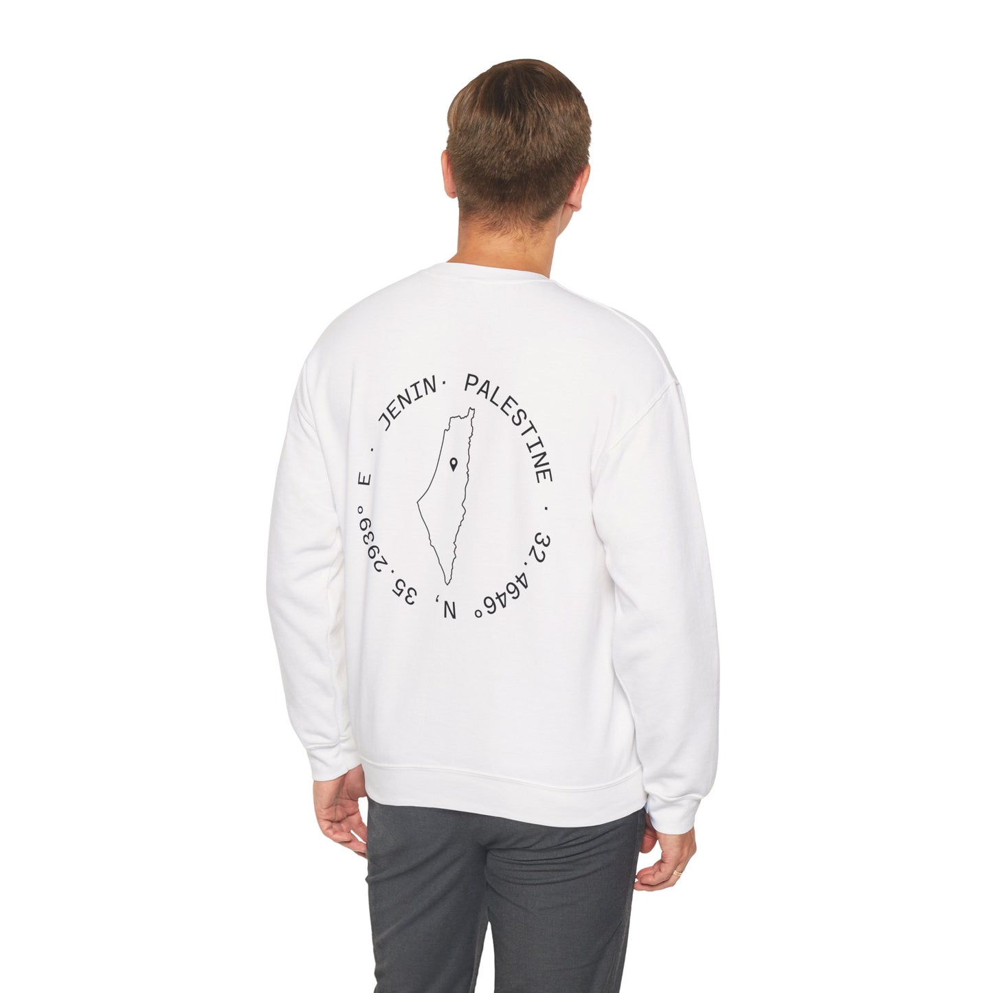 Palestine Jenin Unisex Heavy Blend™ Crewneck Sweatshirt