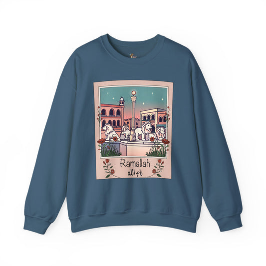 Palestine Ramallah Unisex Heavy Blend™ Crewneck Sweatshirt