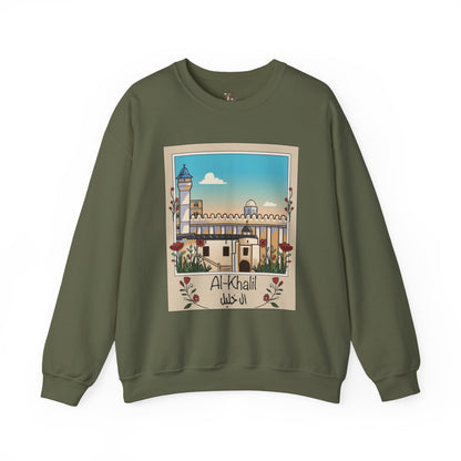 Palestine Al Khalil Unisex Heavy Blend™ Crewneck Sweatshirt