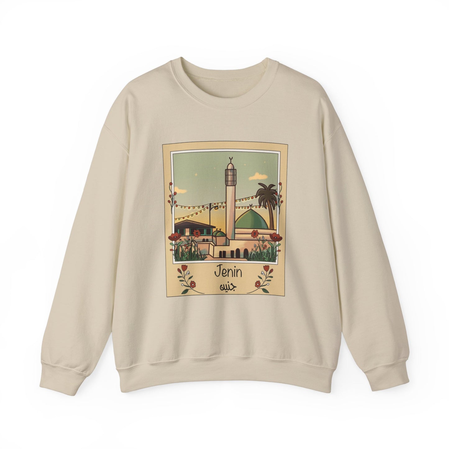 Palestine Jenin Unisex Heavy Blend™ Crewneck Sweatshirt