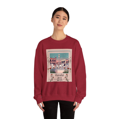 Palestine Ramallah Unisex Heavy Blend™ Crewneck Sweatshirt