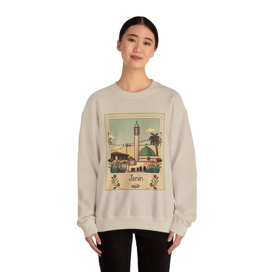 Palestine Jenin Unisex Heavy Blend™ Crewneck Sweatshirt