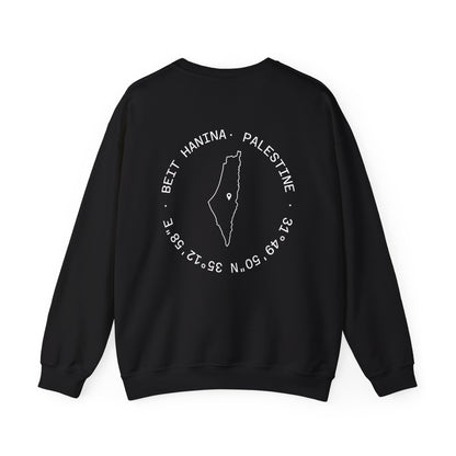 Palestine Beit Hanina Polaroid Unisex Heavy Blend™ Crewneck Sweatshirt