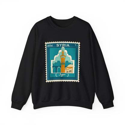 Syria Stamp Unisex Heavy Blend™ Crewneck Sweatshirt