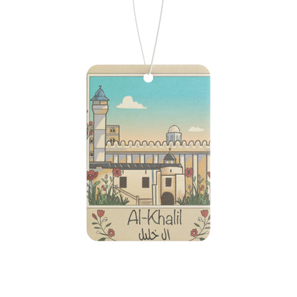 Al-Khalil Car Air Freshener - Aromatic Home Decor with Cultural Touch