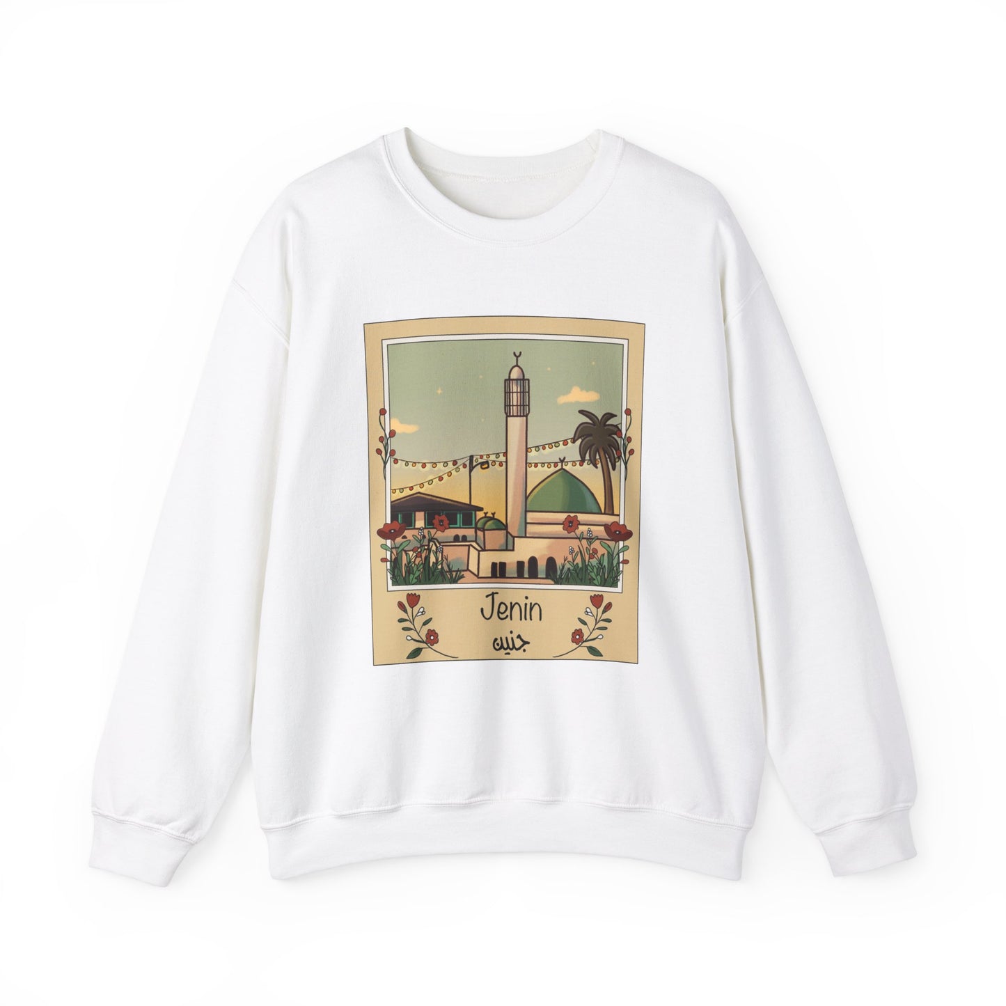 Palestine Jenin Unisex Heavy Blend™ Crewneck Sweatshirt