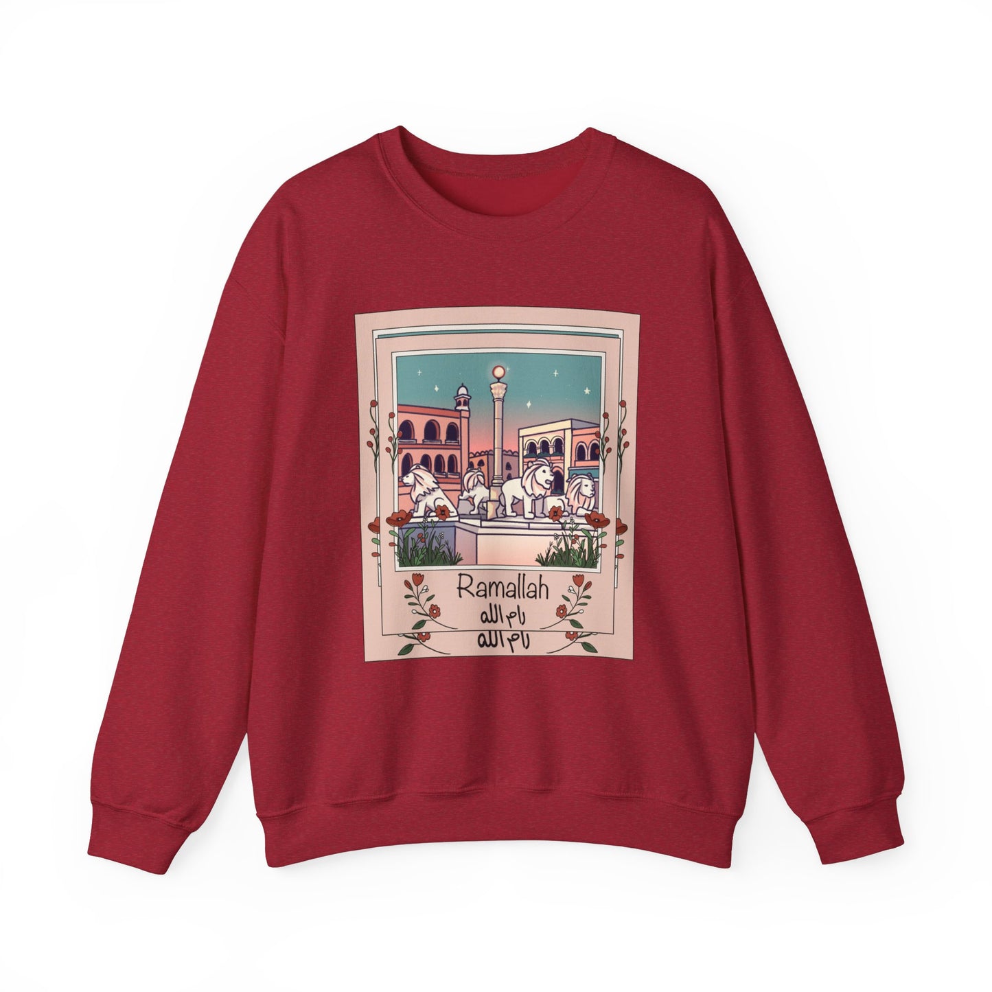 Palestine Ramallah Unisex Heavy Blend™ Crewneck Sweatshirt