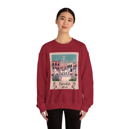Palestine Ramallah Unisex Heavy Blend™ Crewneck Sweatshirt