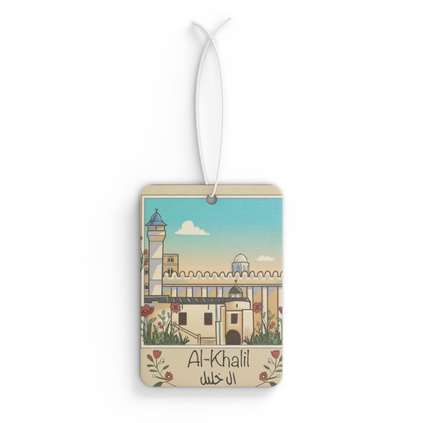 Al-Khalil Car Air Freshener - Aromatic Home Decor with Cultural Touch