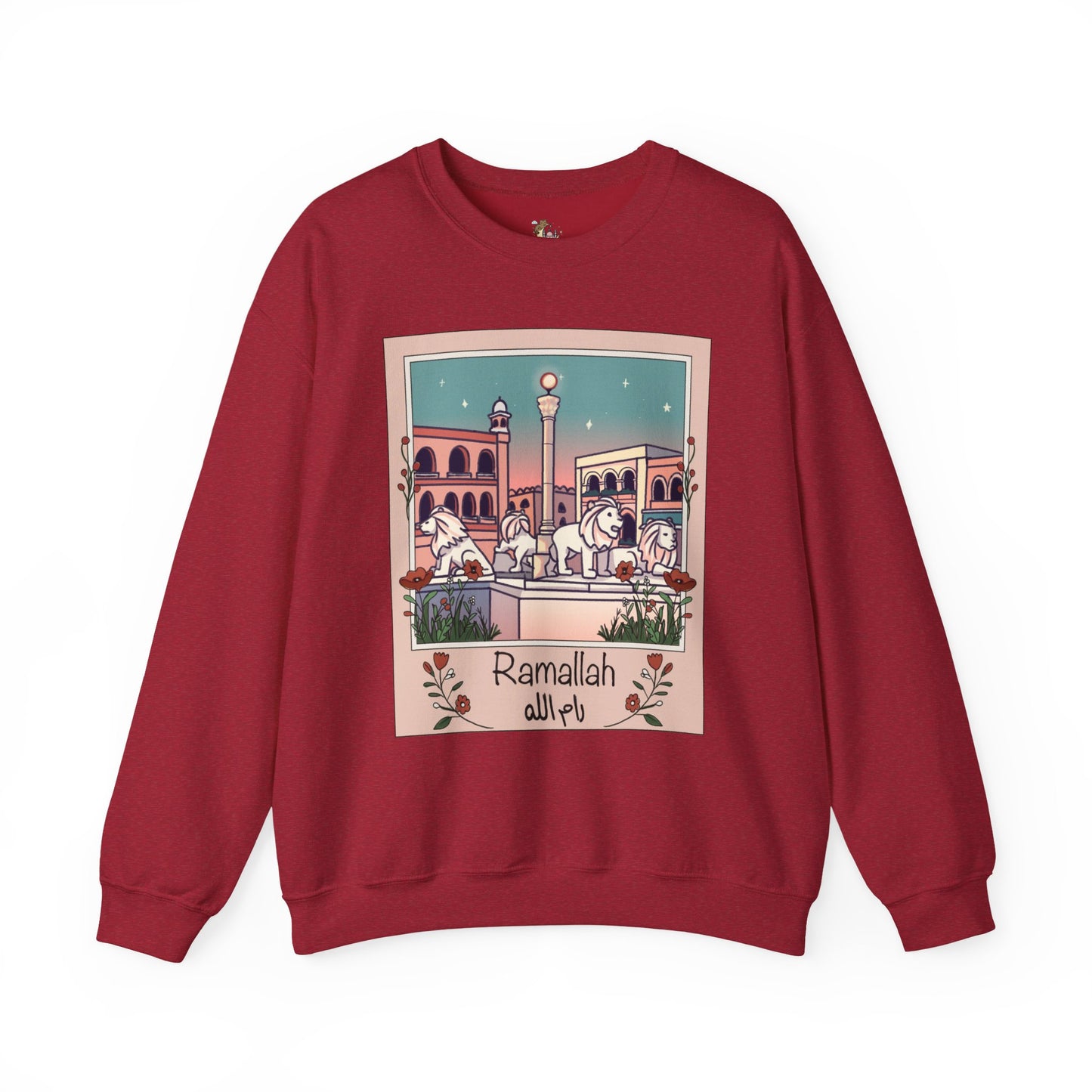 Palestine Ramallah Unisex Heavy Blend™ Crewneck Sweatshirt